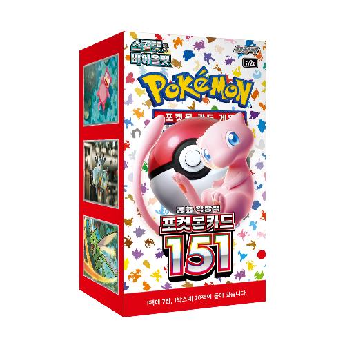 Pokémon Koreansk 151 Booster Box