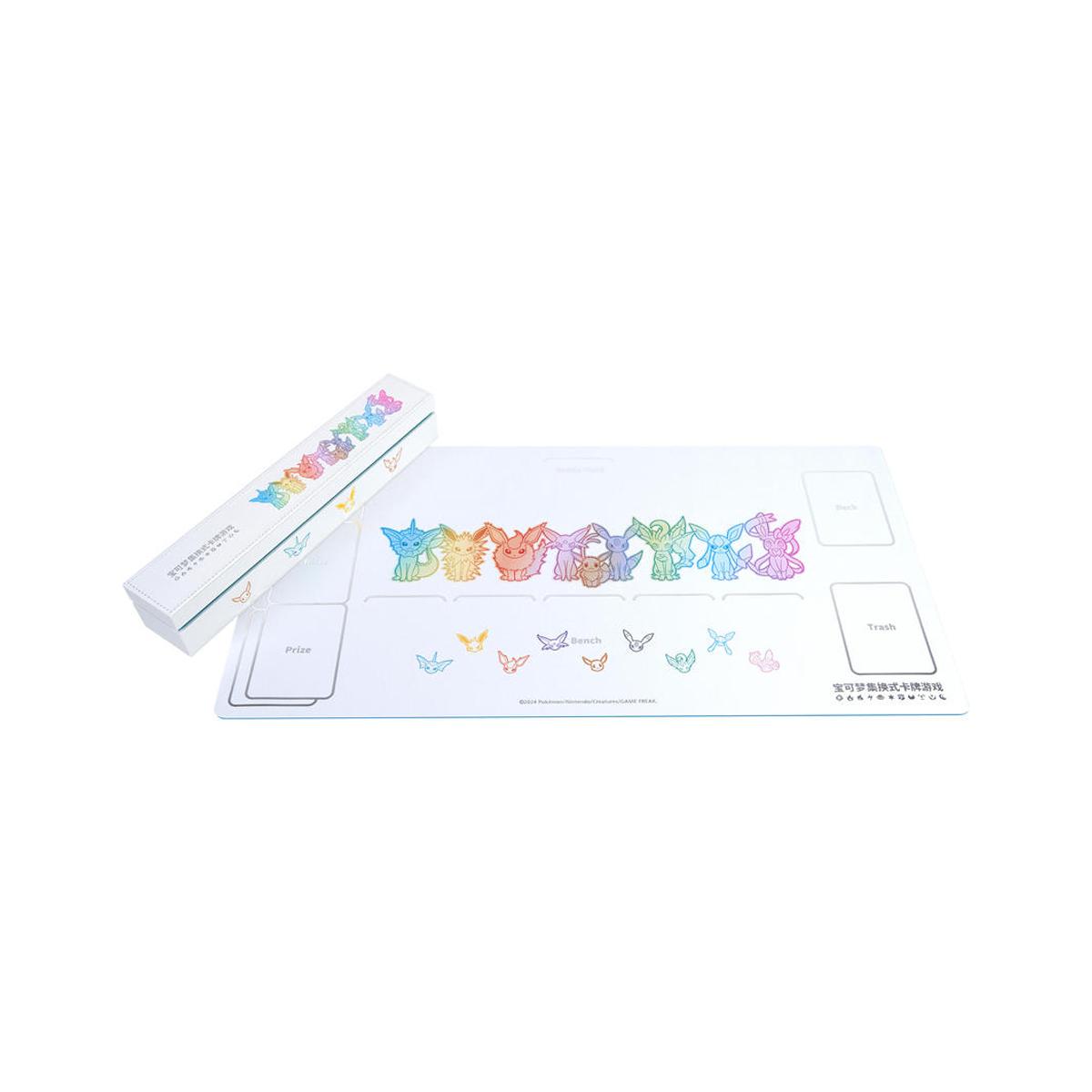 Pokémon Eeveelution Playmat + Box
