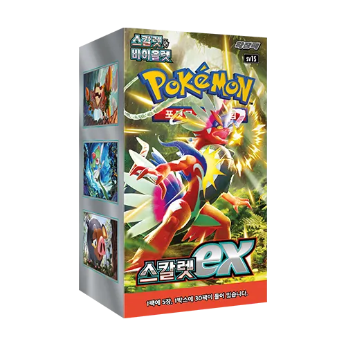 Pokémon Koreansk Scarlet ex Booster Box
