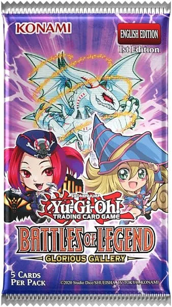 Yu-Gi-Oh! Battles of Legend: Glorious Gallery Booster Pack