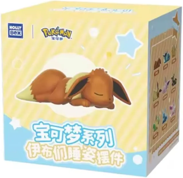 Pokémon Sleeping Eevee Evolutions Blind Box by Holly Box