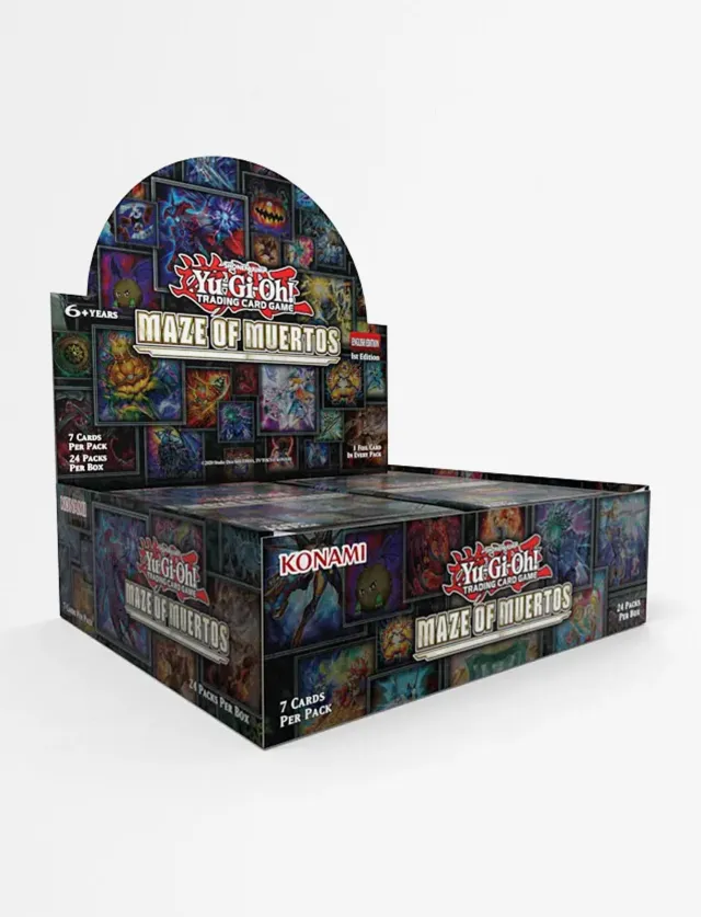 Yu-Gi-Oh! Maze Of Muertos Booster Display