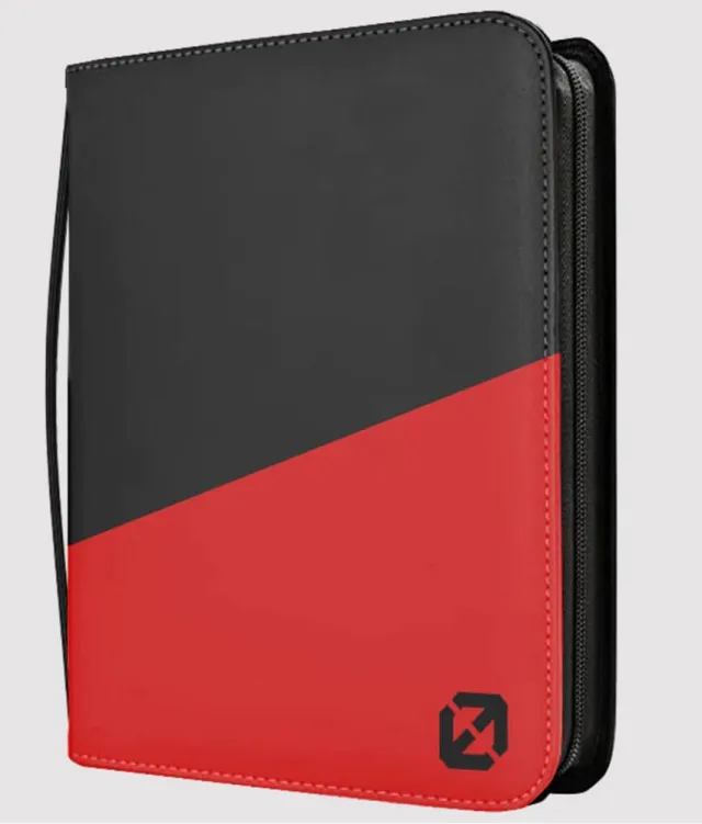 Evoretro Shield+ Toploader Binder 216 - Black/Red