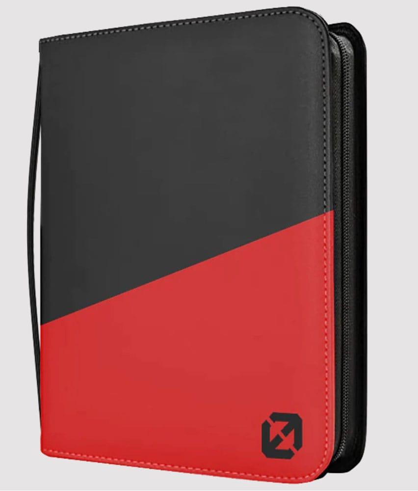 Evoretro Shield+ Toploader Binder 216 - Black/Red