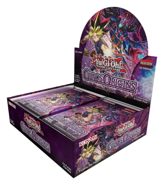 Yu-Gi-Oh! Chaos Origins Booster Display