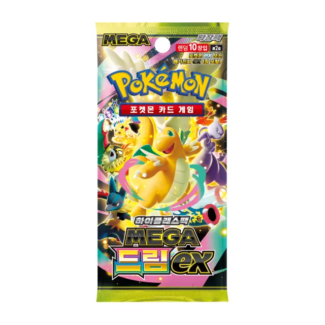 Pokémon Koreansk Mega Dream ex Booster Pack